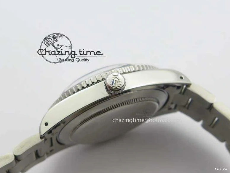 MiroTime 0421 ComfortFit Vintage 1680 Submariner No Date SS White Dial On SS Bracelet A 3855